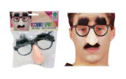Naočale s nosom i brkovima + obrve, Carnival toys