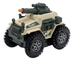 Vojnički džip, 11 cm, na baterije - Oštećeno pakiranje