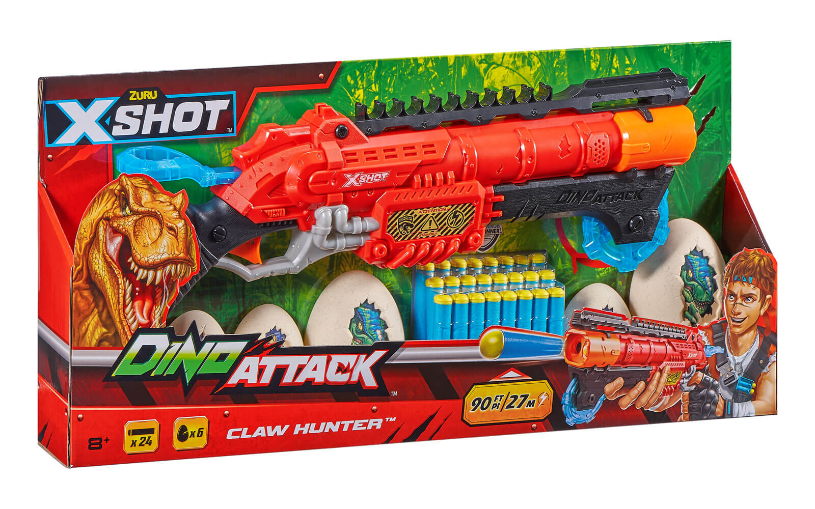 R660093.jpg Puška Dino Claw Hunter, X-Shot, Zuru - Oštećeno pakiranje - Slika 1