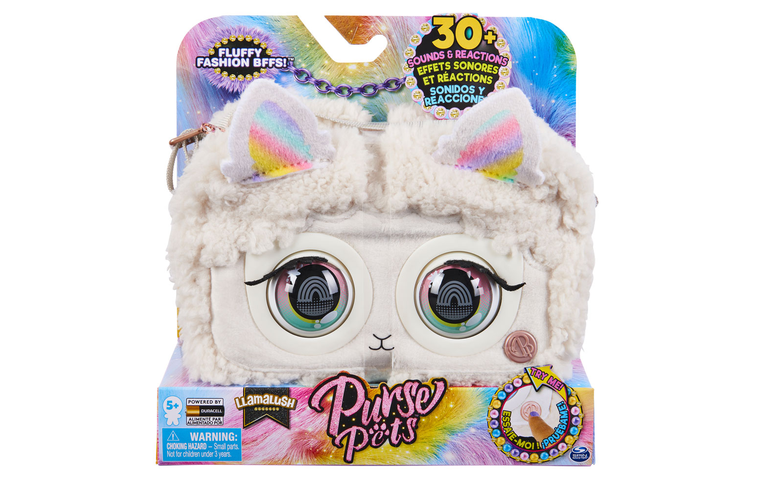 R750001.jpg Torbica Pets Fluffy Lama Interactive Fashion Purse - Oštećeno pakiranje - Slika 1